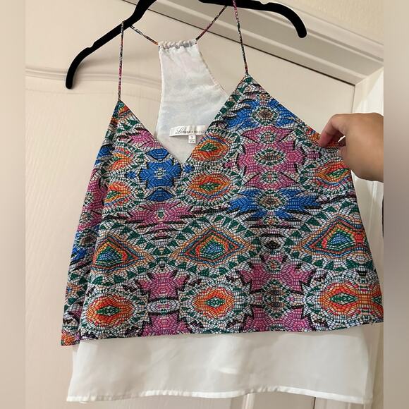 Lovers + Friends layered look racer tank size small - Picture 6 of 6